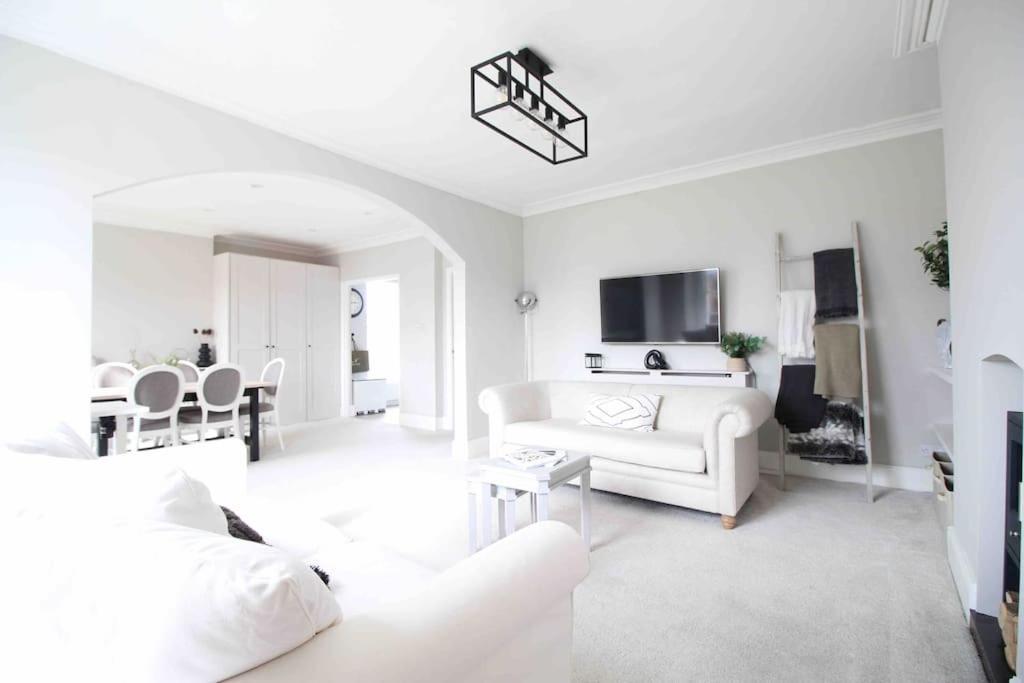 Beautiful Top Floor Clifton Apartment Bristol Exterior foto